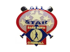 Picture of Babe Ruth Baseball Allstar Pin