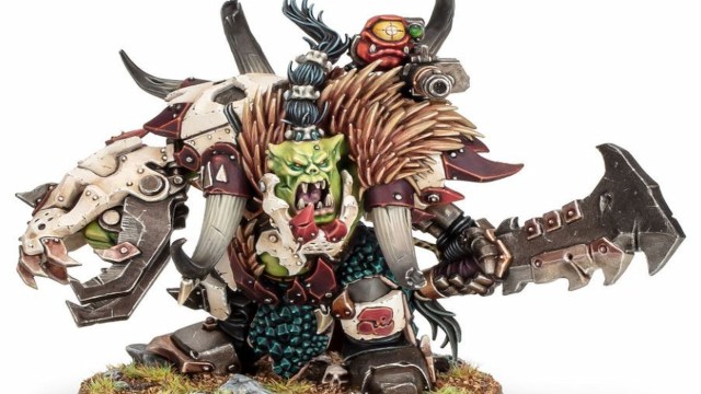 boss des bêtes warhammer 40k orcs