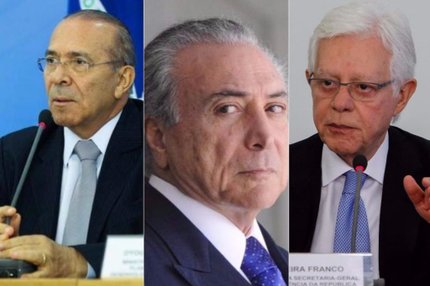 (Agência Brasil,ABR e PR/Montagem com imagens de Valter Campanato,Antonio Cruz e Guilherme Britto)