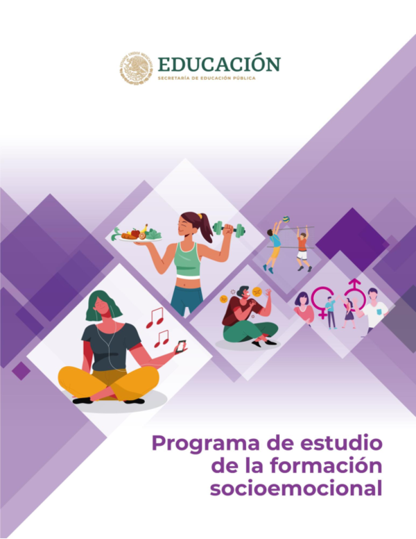 First page of “Programa de estudios de la formacion socioemocional”