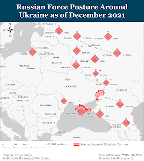 Indicators and Thresholds for Russian Military Operations in Ukraine and/or Belarus