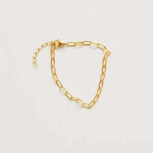 Paperclip Chain Bracelet