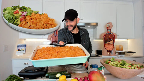 Are You Chronically Sick & Baked Mac and Cheese & Green Salad With French Dressing