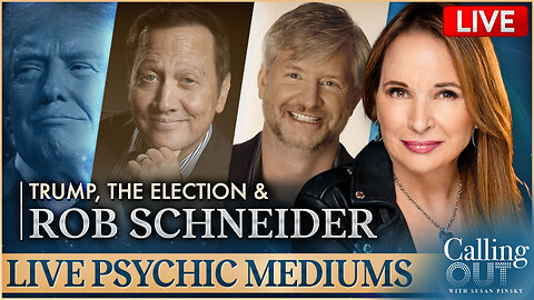 Rob Schneider Gets Psychic Reading & Trump Presidency Predictions w/ Eddie Conner - Calling Out w/ Susan Pinsky – Ep 159