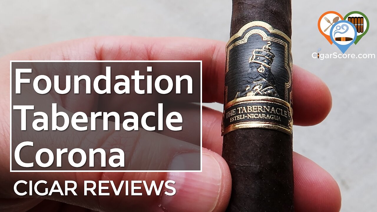 A RICH, FLAVORFUL BROADLEAF. The OG Foundation Tabernacle Corona - CIGAR REVIEWS by CigarScore