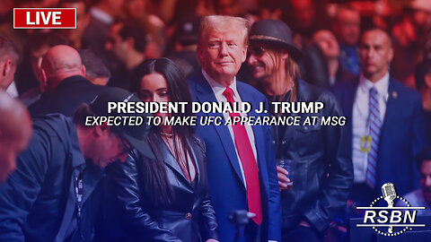 LIVE REPLAY: President Trump Expected to Make UFC Appearance at Madison Square Garden - 11/16/24