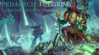 Primarch: Fulgrim Clone Saves Fabius Bile's Life