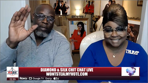 WON'T STEAL MY VOTE. | Diamond & Silk - 10/23/24