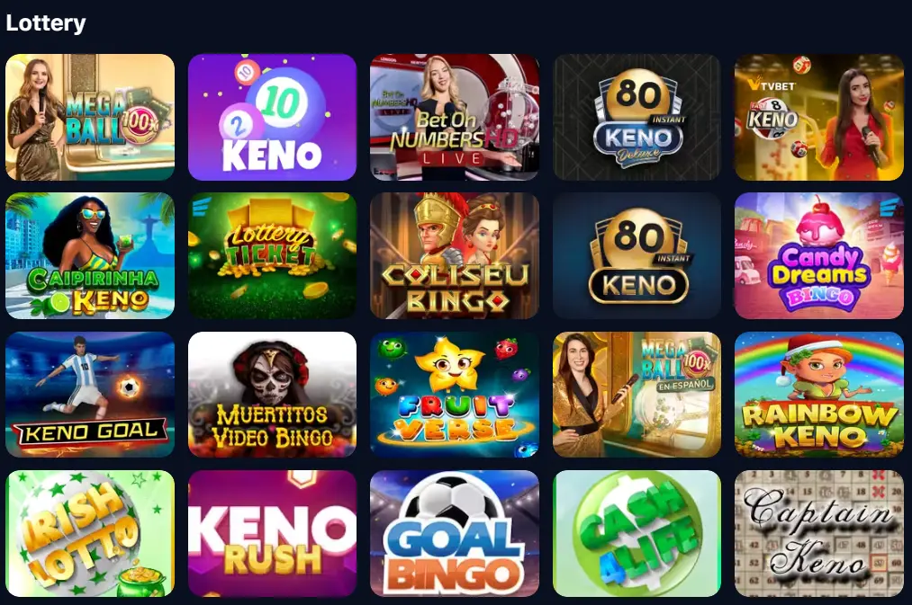 1win казино лотерея