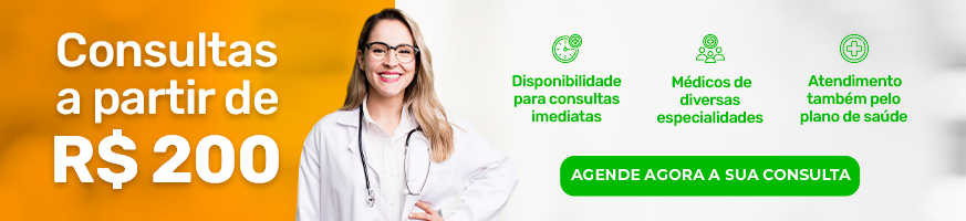 Banner de consultas a partir de R$ 200