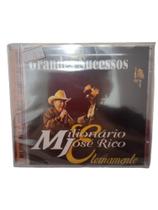 cd milionario e jose rico - grandes sucessos ternamente - disc