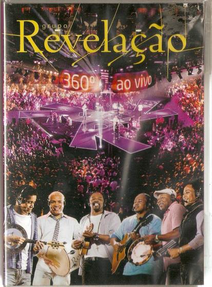 Imagem de Dvd Grupo Revelação - 360 Ao Vivo