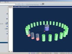 2) 3D View Plugin showing the swarm in action