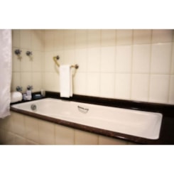 Banheira Acrilbath Individual Topline Com Hidromassagem Ouro Fino 140x80cm