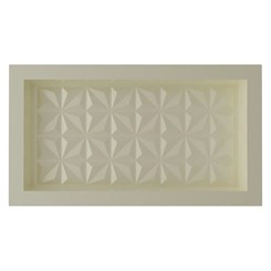 Nicho De Embutir De Plástico Fibra Vidro 3D Astra 30x60x10cm