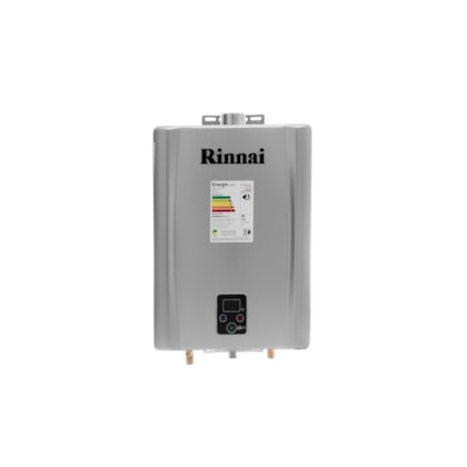 Aquecedor A Gás Digital 21l Gn E21 1 Feh Prata Rinnai