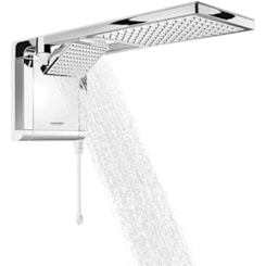 Chuveiro Eletrônico Acqua Duo Ultra 220v 6800w Branco/cromado Lorenzetti