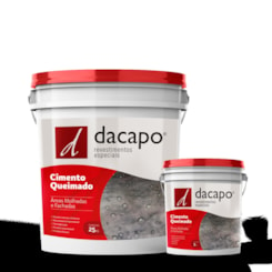 Cimento Queimado Para Fachadas Concreto Suave Dacapo 25kg