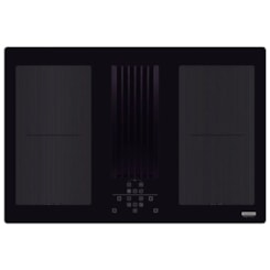 Cooktop Indução Tramontina Duo 4EI 80 Com Coifa Integrada Em Modo Depuração 220 V