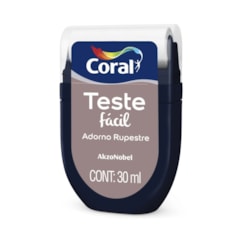 Escolha Cor Teste Facil Fosco Adorno Rupestre 30ml Coral