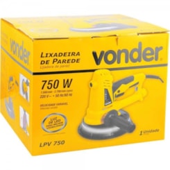 Lixadeira De Parede Com Led LPV 750 220V Vonder                                                 