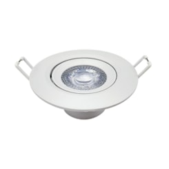 Luminária Redonda Spot Supimpa 5w 3000k Bivolt Emissão De Luz Amarela Avant