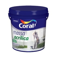 Pré Pintura Massa Acrílica Branco 5,7kg Coral