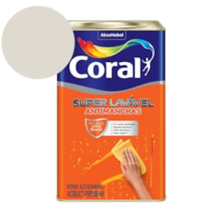 Tinta Acrílica Super Lavavel Eggshell Gelo Coral 18L