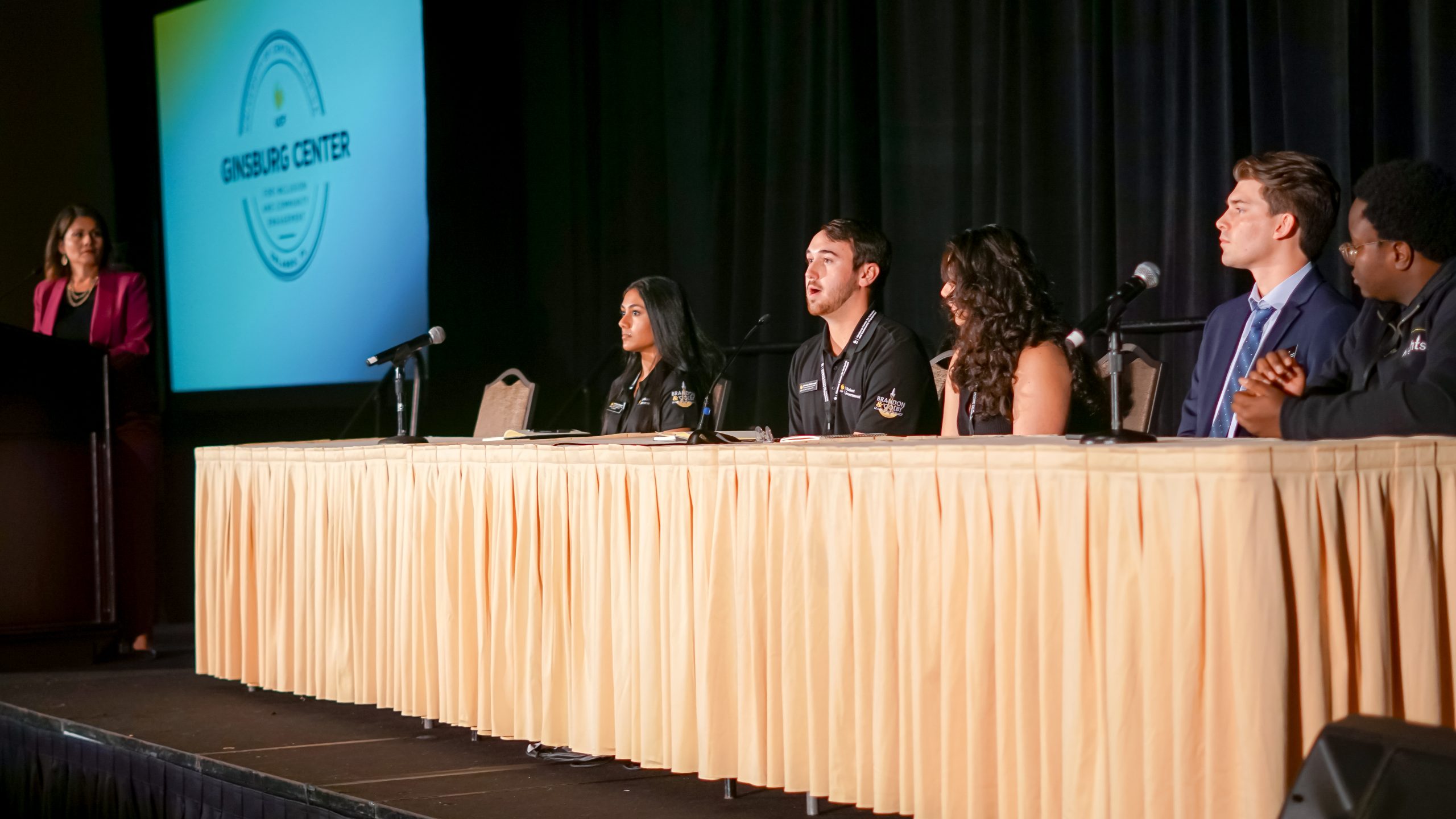 Panelist of student leaders