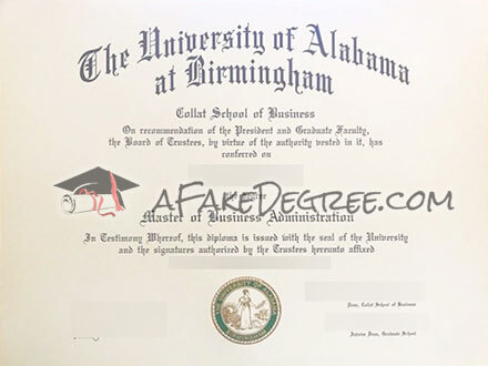 The University of Alabama at Birmingham Degree