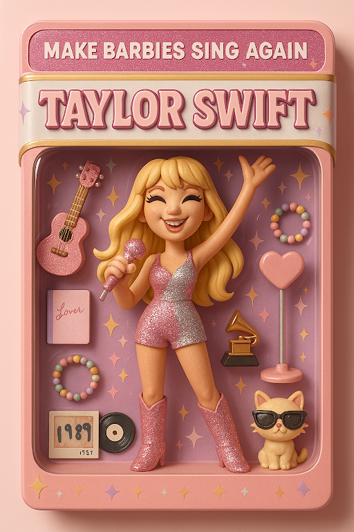 Text-generated Barbie style
