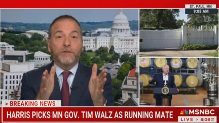 Chuck Todd Calls Tim Walz 'Younger Version' of Joe Biden