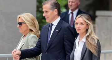 Prva dama SAD-a Jill Biden, Hunter Biden i njegova žena Melissa Cohen Biden