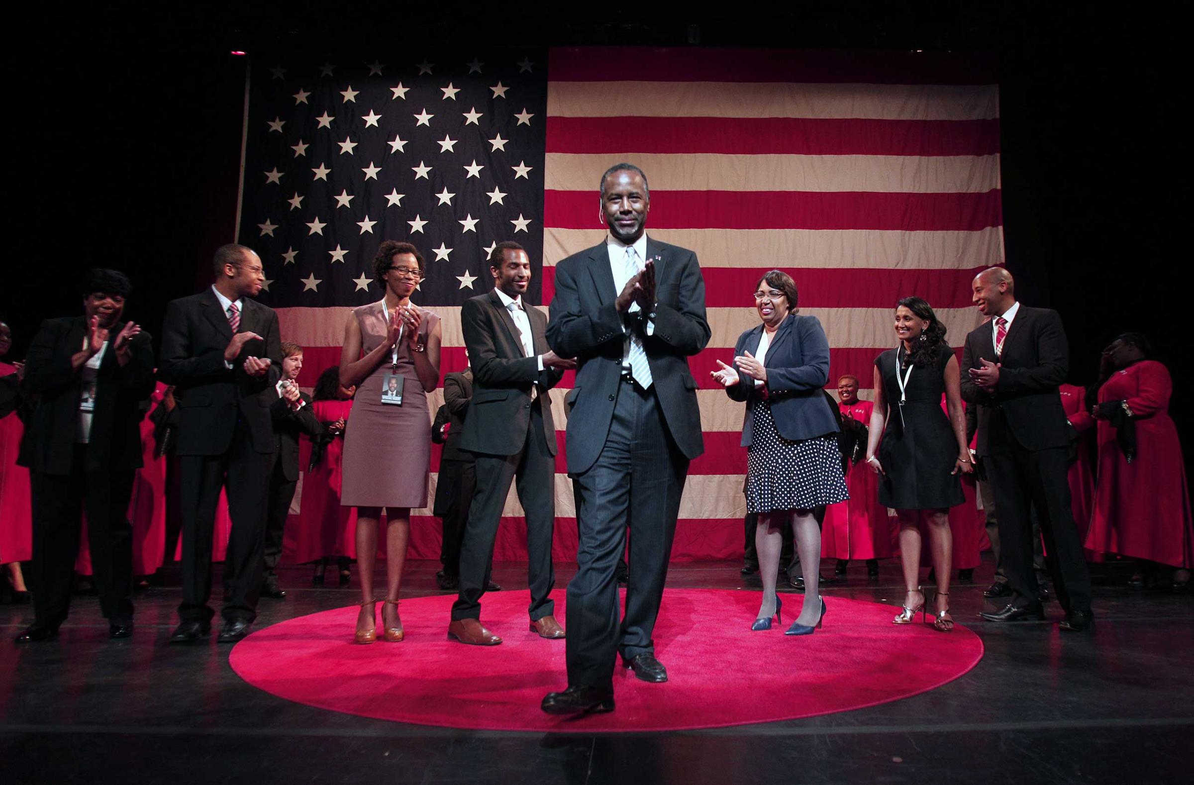 Presidential Campaign Launch Ben Carson