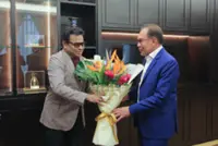 India's superstar musician A.R. Rahman pays courtesy visit to Malaysian Prime Minister Anwar Ibrahim