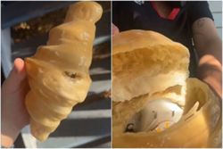 What you see is what you get: Woman eats her croissant-shaped lamp to find it’s really a croissant