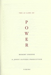 Cover of edition 48lawsofpower00greerich