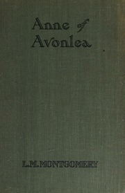 Cover of edition anneofavonlea0000lmmo_p6k0
