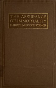 Cover of edition assuranceofimmor00fosduoft