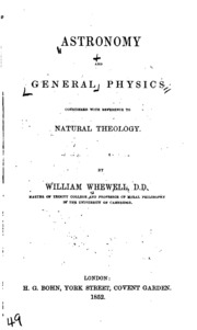 Cover of edition astronomyandgen05whewgoog