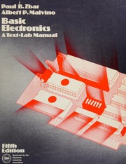 Cover of edition basicelectronics0005zbar