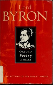 Cover of edition byron00byro