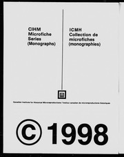 Cover of edition cihm_98666