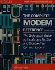 Cover of edition completemodemref0000held_a6e9