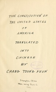 Cover of edition constitution00ofununitrich