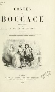 Cover of edition contesboc00boccuoft