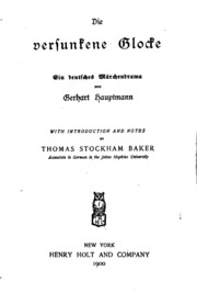 Cover of edition dieversunkenegl06haupgoog