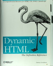 Cover of edition dynamichtmldefin00good