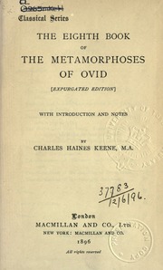 Cover of edition eightbookofmetam00oviduoft