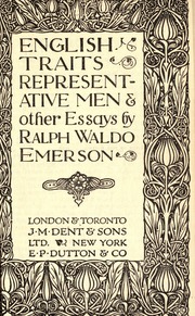 Cover of edition englishtraits00emerrich